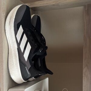 Adidas Ultraboost Black and White Running Shoes